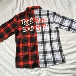 Rare My Hero Academia Button Down Flannel